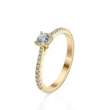 Pierścionek zaręczynowy z diamentami AJPZ_104